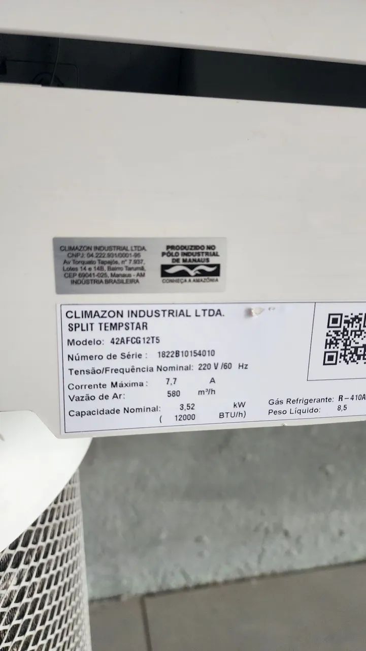 Ar-condicionado tempstar 12milbtu  - Foto 2