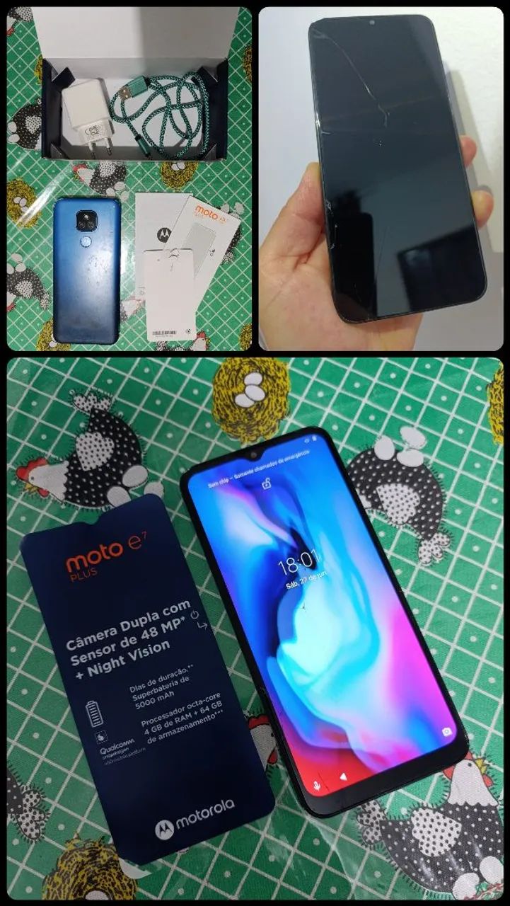 Mototola Moto e7 Plus 64GB + 4GB RAM