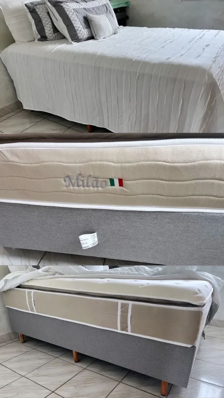 Cama de casal padrão com box  - Foto 2