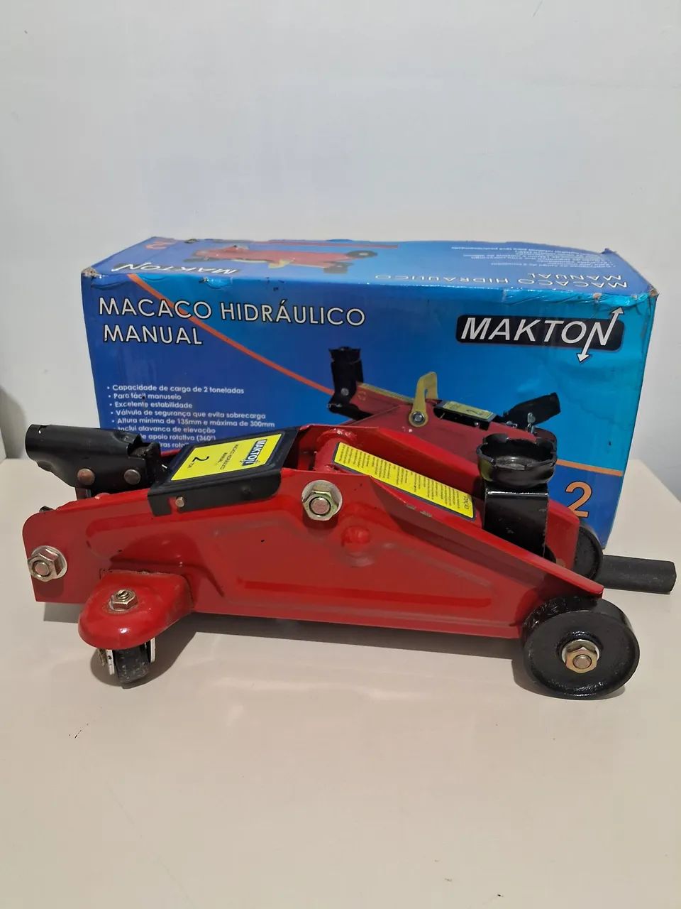 Macaco  hidráulico manual **NOVO**