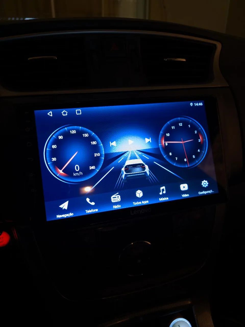 Multimidia Android Lenovo D1 V509 nova!