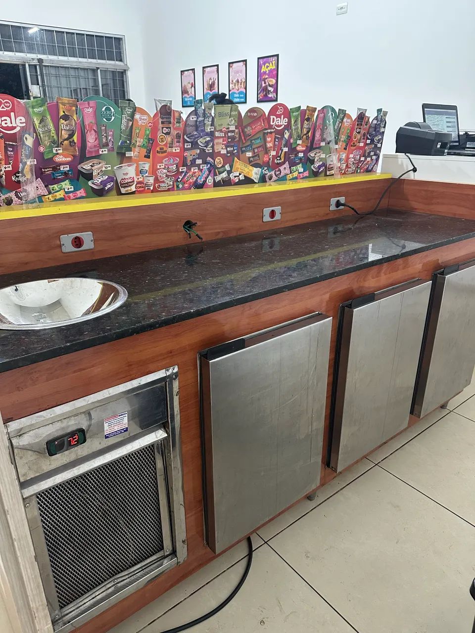Balcão refrigerado 