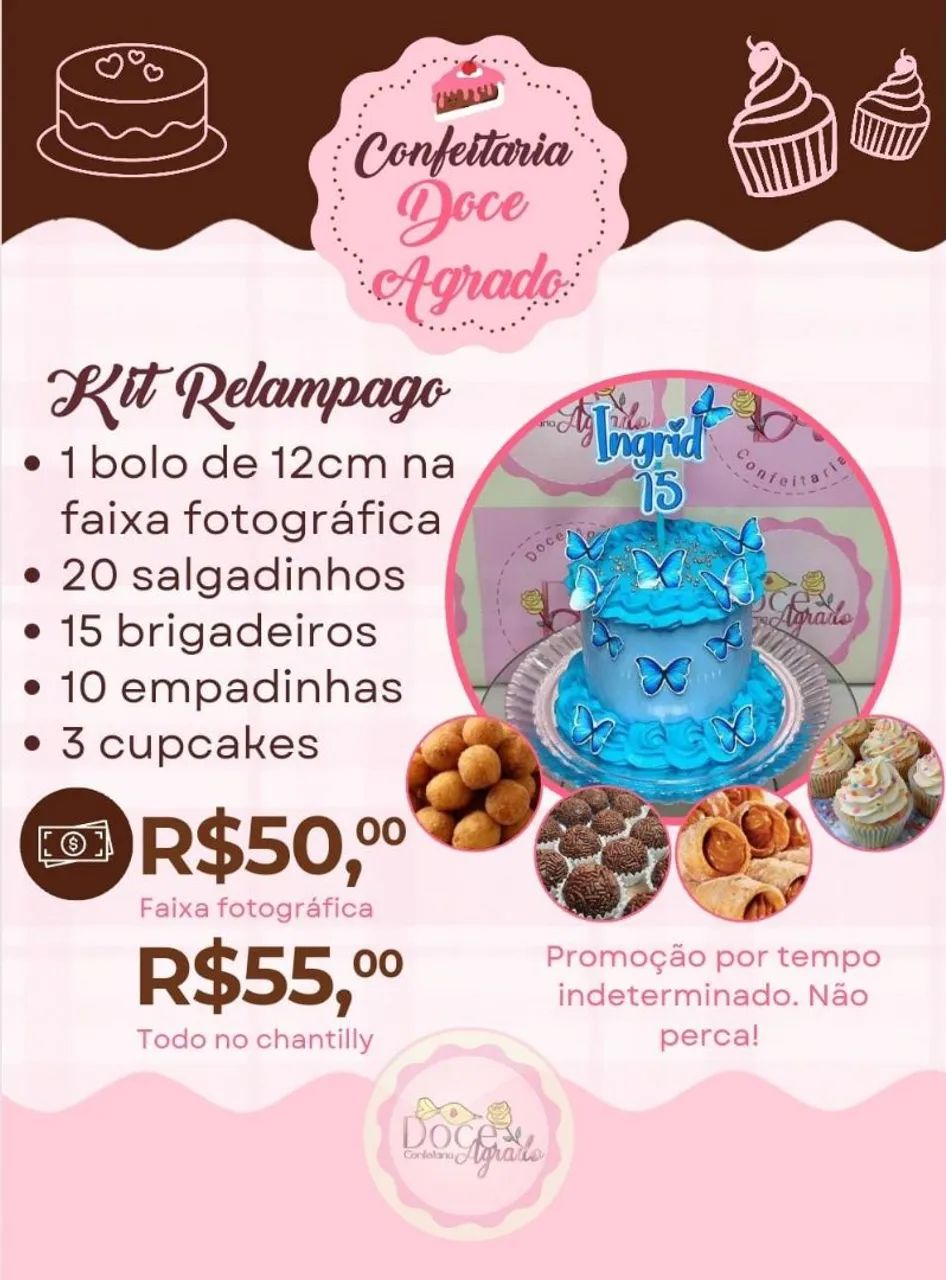 Bolo para Aniversário 