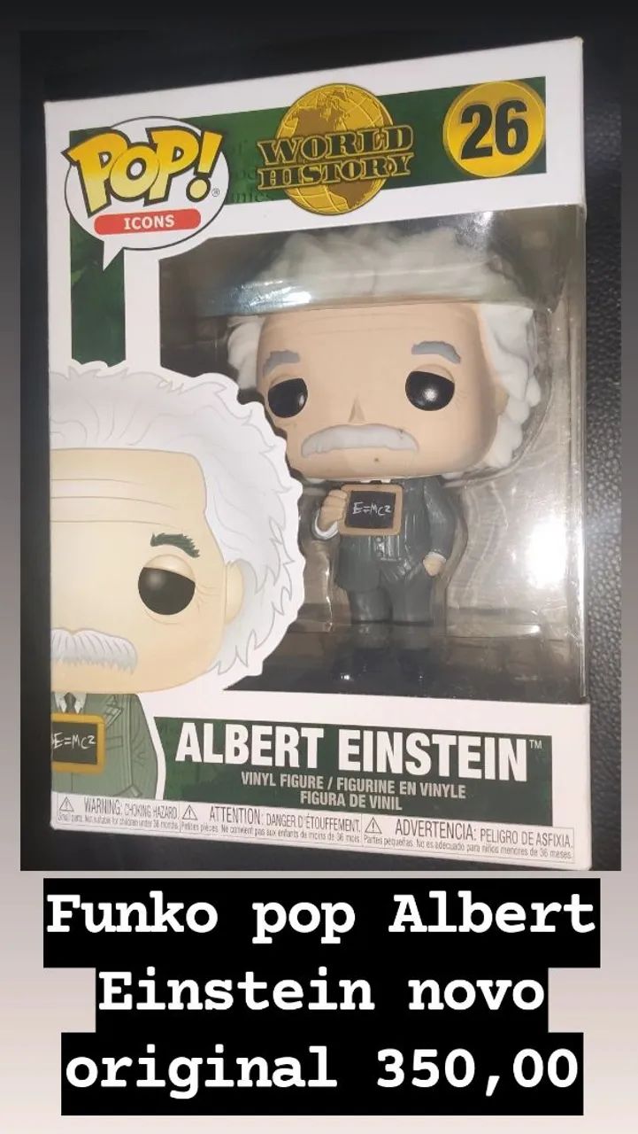 Pop funk Albert Einstein 26 original 
