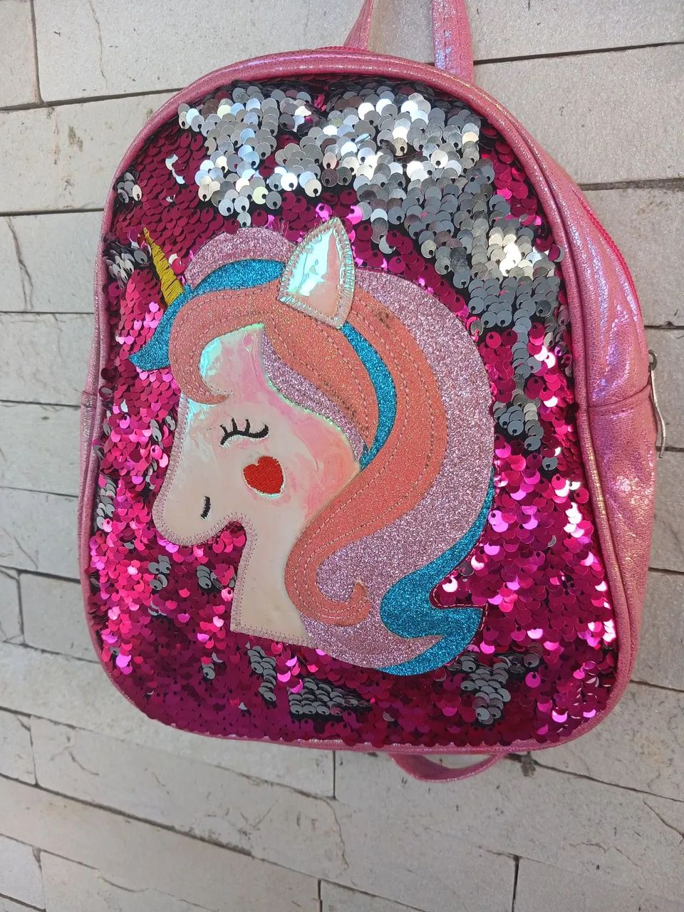 Bolsa Mochila  Unicórnio 