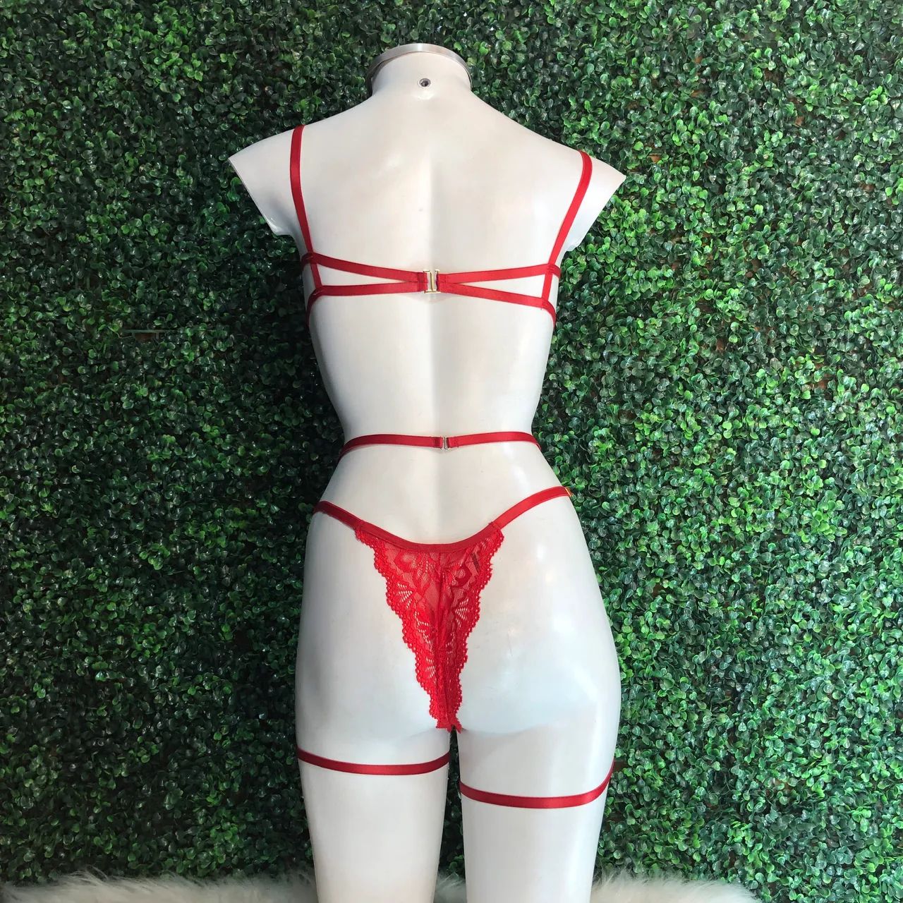 Conjunto Deusa c/ Cinta Liga- TAMANHO P e M - Foto 3