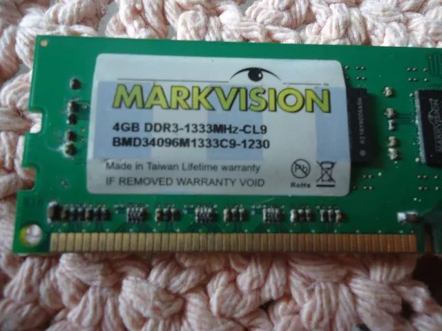 Memoria Ram p/Desktop DDR3 - 4GB - Foto 2