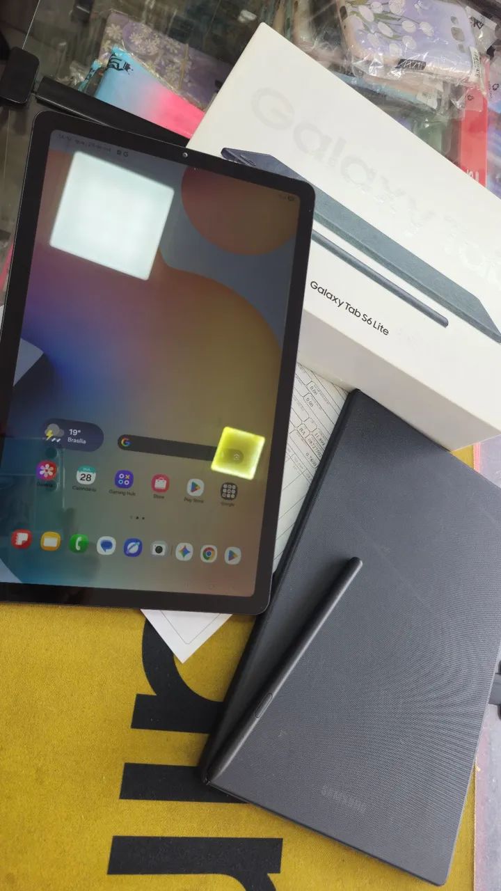 SAMSUNG TABLET S6 LITE 64GB CAIXA E NOTA! - Foto 4