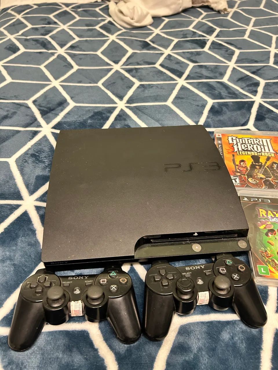 Ps3 em ótimo estado com jogos e controle  - Foto 2
