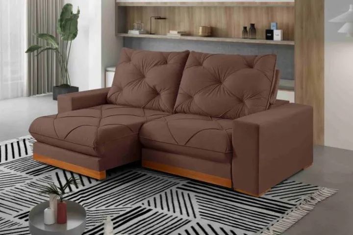 Sofá Retrátil e Reclinável Buzios 2.50m  Produto Novo!  Pronta Entrega! - Foto 4