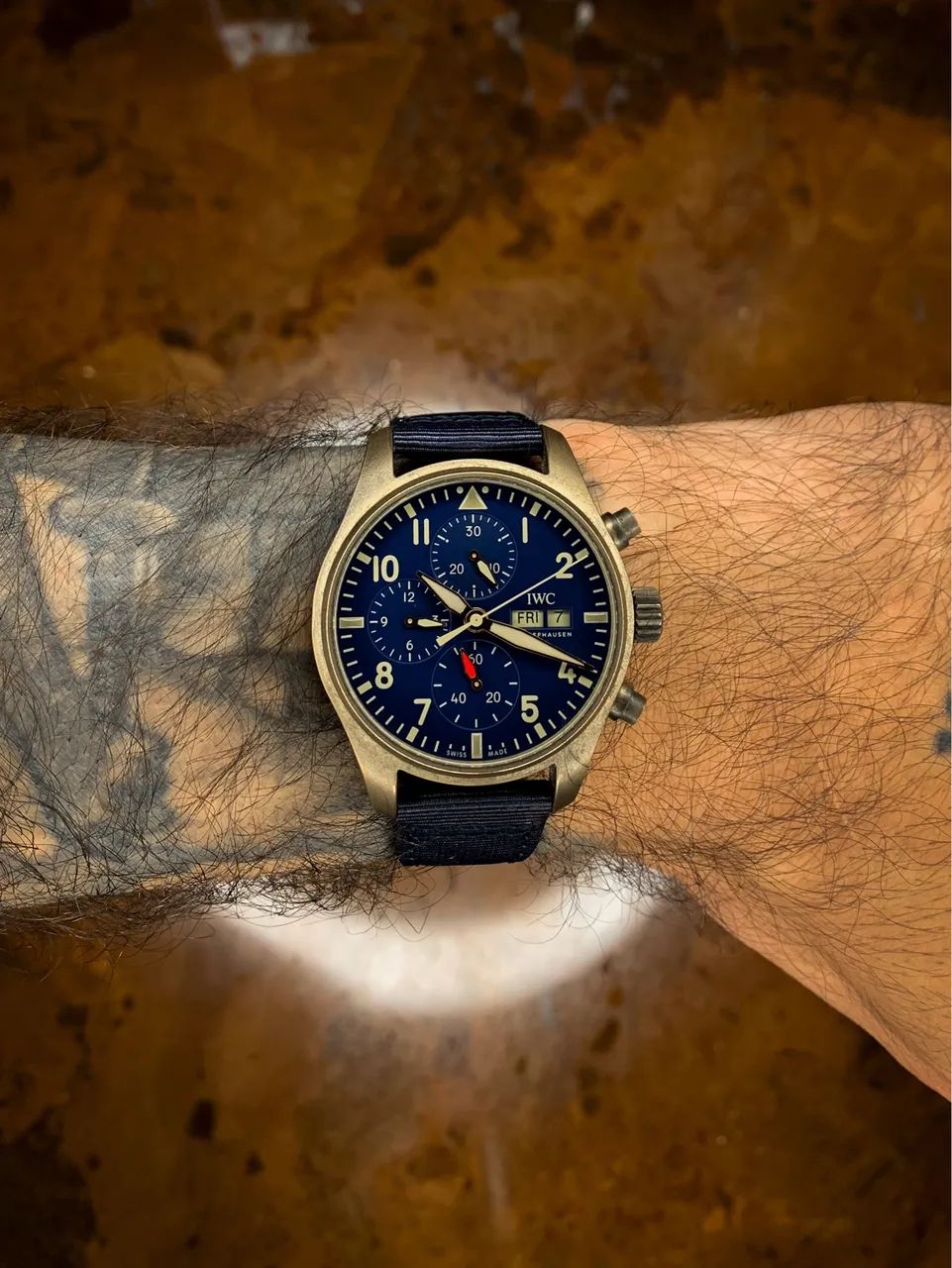 IWC Pilot Chronograph Bronze