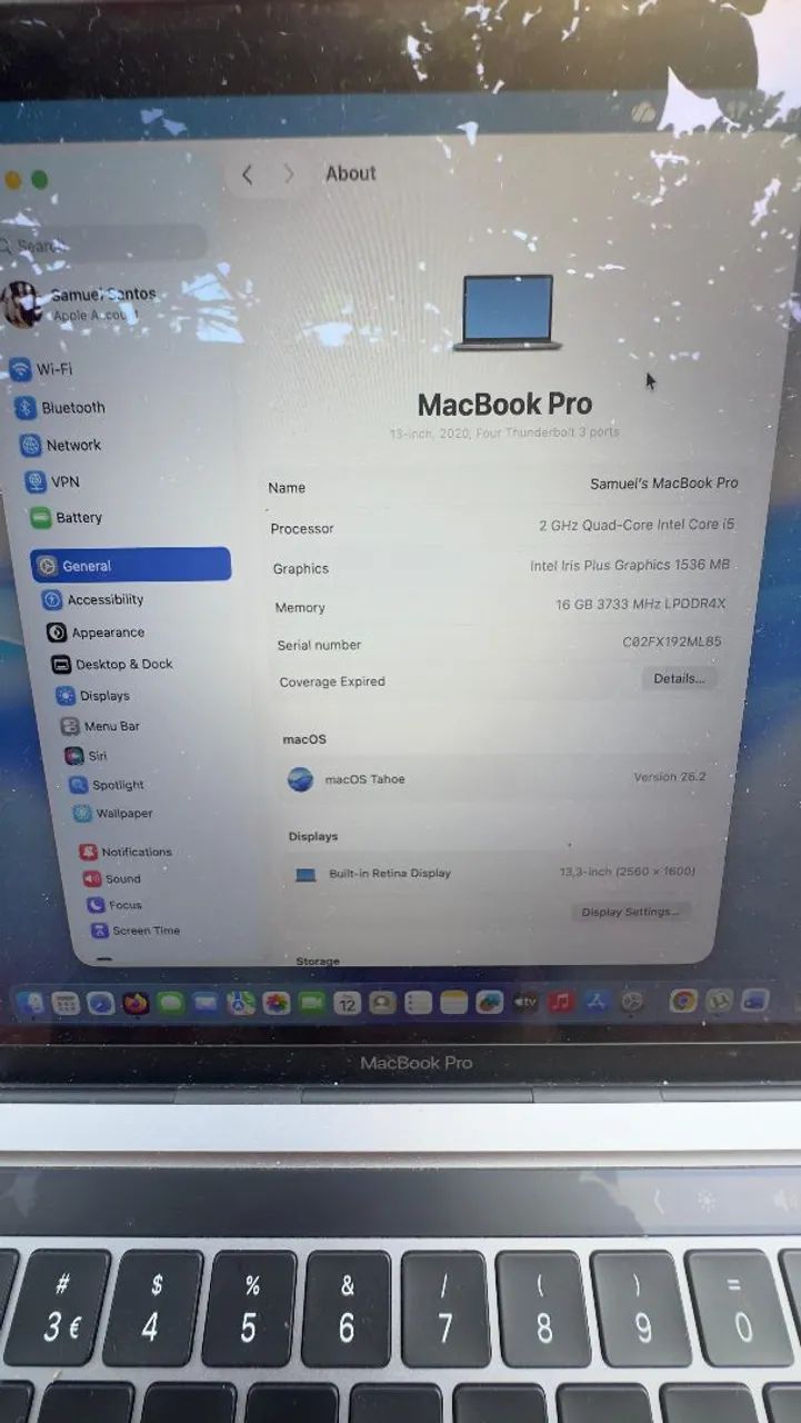 MacBook Pro 2020 13