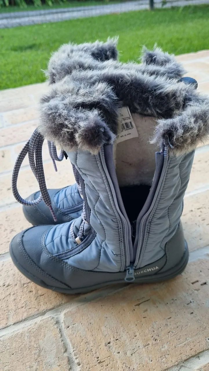 Bota forrada para neve infantil - Foto 2