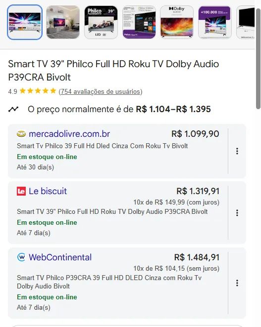 LACRADA! Smart TV Philco P39CRA (39 polegadas) - Foto 4
