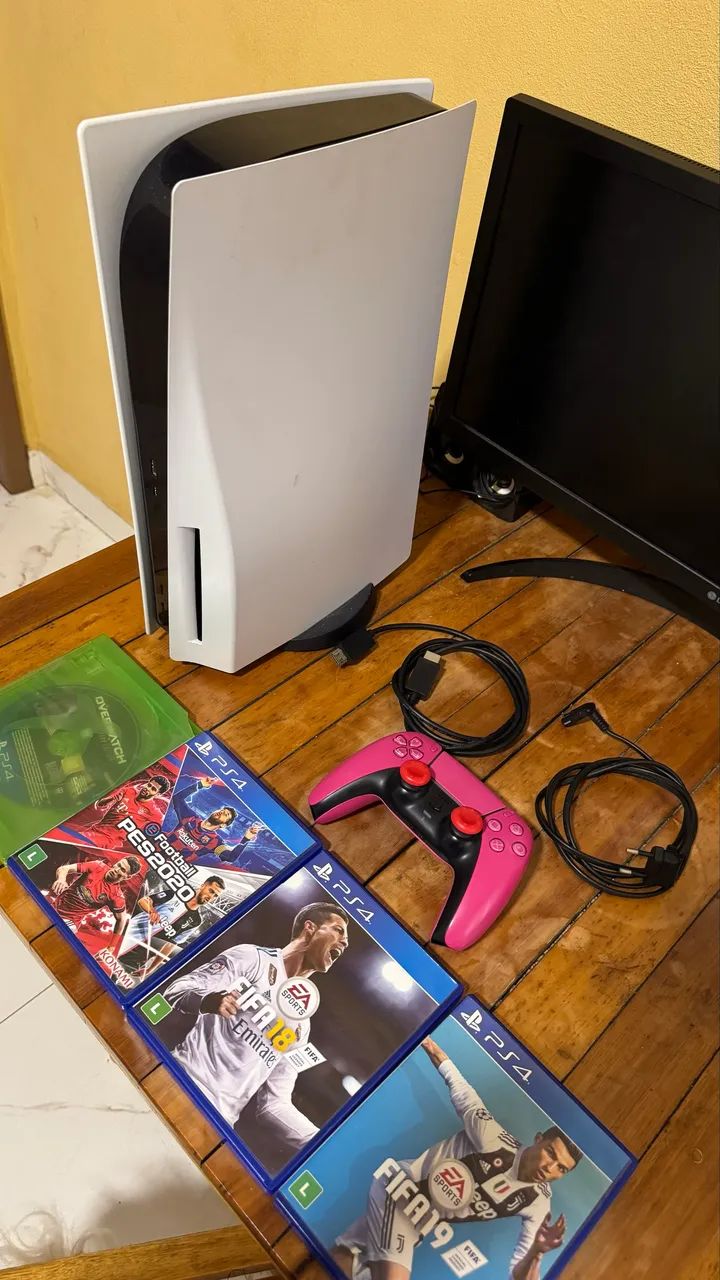 Ps5 com leitor de disco - Foto 4