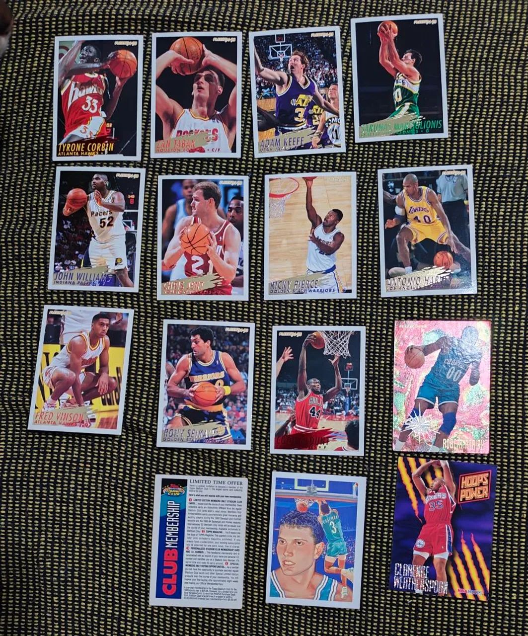 Coleção 51 cards NBA década 90 - Foto 3