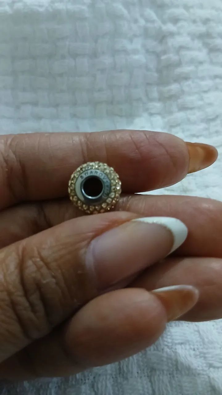 Pulseira em Prata 925  com berloques Swarovisk  - Foto 3