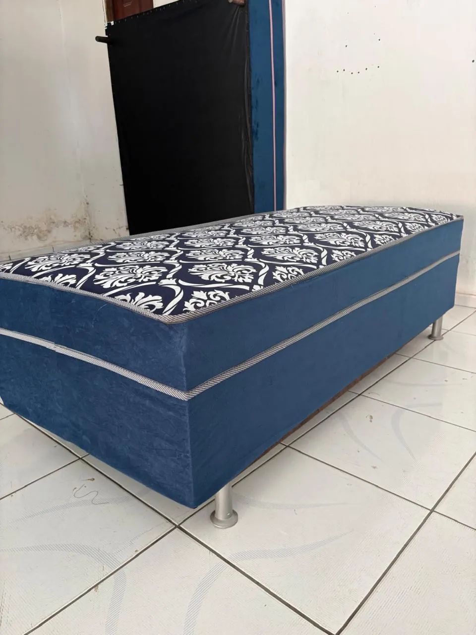 Cama box solteiro 
