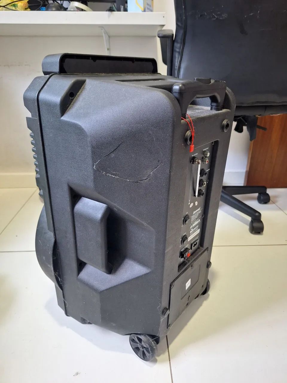 Caixa de som AMVOX Vulcano 700w RMS - Foto 5
