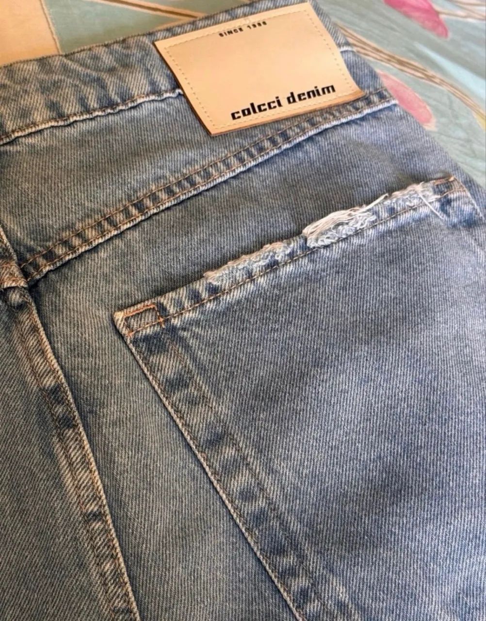 Calça colcci wide leg Juliette 42 - Foto 5