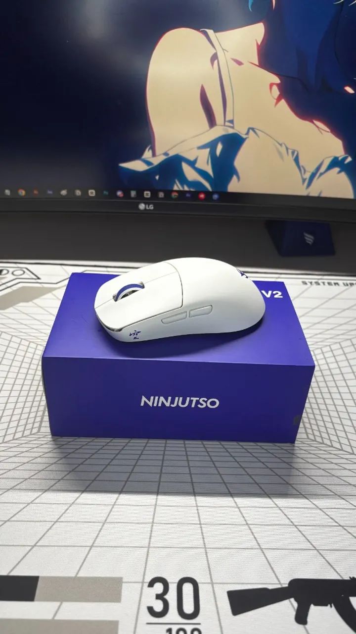 Mouse gamer - Ninjutso Sora V2 Wireless Mouse 3 Mode 8k Return