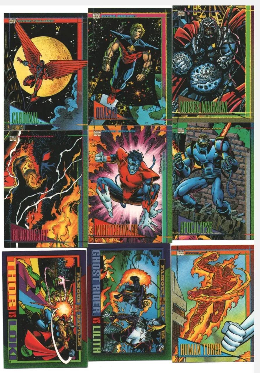 Cards Marvel DC e Etc... - Foto 4