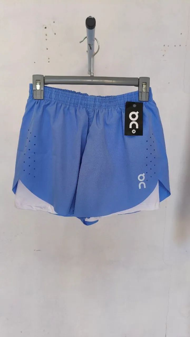 Short duplo com bolso