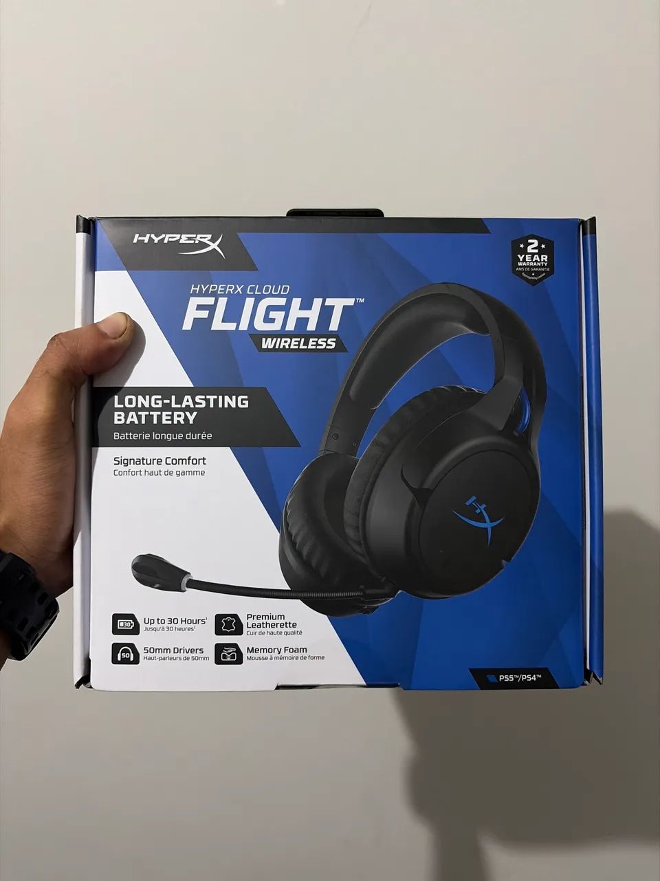 HEADSET HYPERX CLOUD SEM FIO