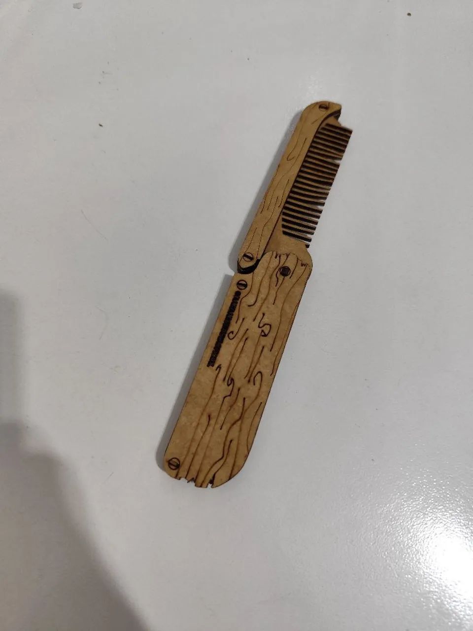 Pente de madeira  - Foto 2
