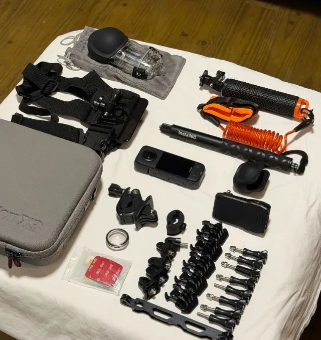 ? Insta360 + Kit Completo de Acessórios | Estado de Nova! - Foto 2