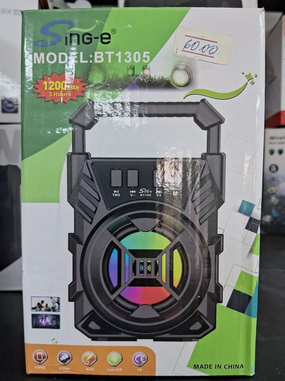 Caixa de Som Sing-e model BT1305