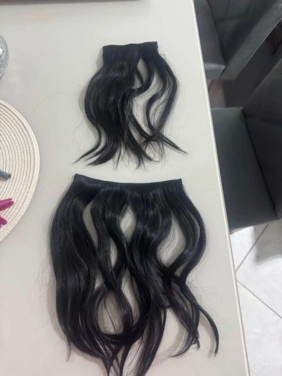 Tik tak cabelo brasileiro  35cm  - Foto 4