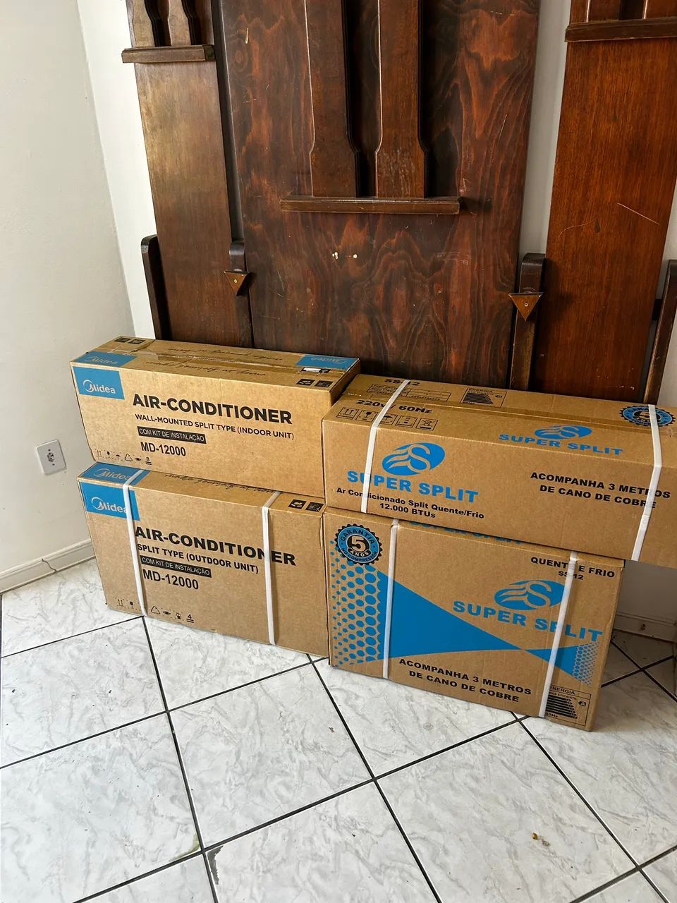 Split 12.000 quente e frio 