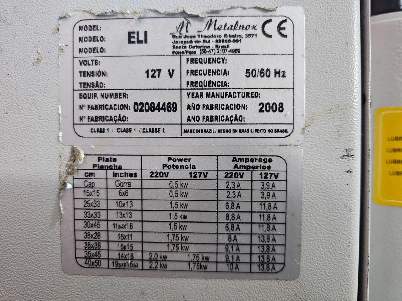 Prensa Térmica Transfer Metalnox ELI 110V - Foto 5