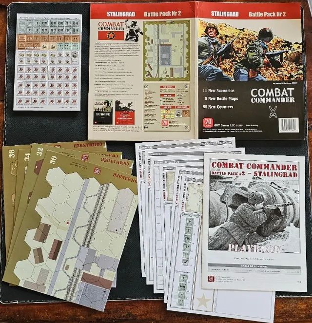 Combat Commander Europe + 5 Battle Packs Jogo de Tabuleiro importado inglês GMT board game - Foto 5