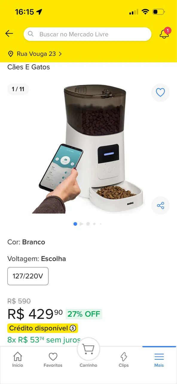 COMEDOURO AUTOMÁTICO PET - Foto 2