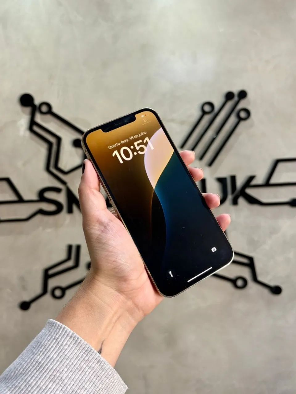 iPhone 12 Pro Max Gold 128GB (Nota e 3 meses de garantia