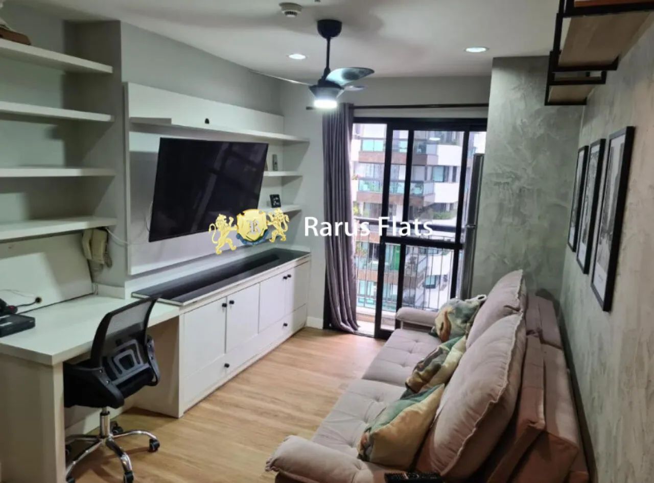 Flat com 1 Quarto à venda, 35m² - Moema