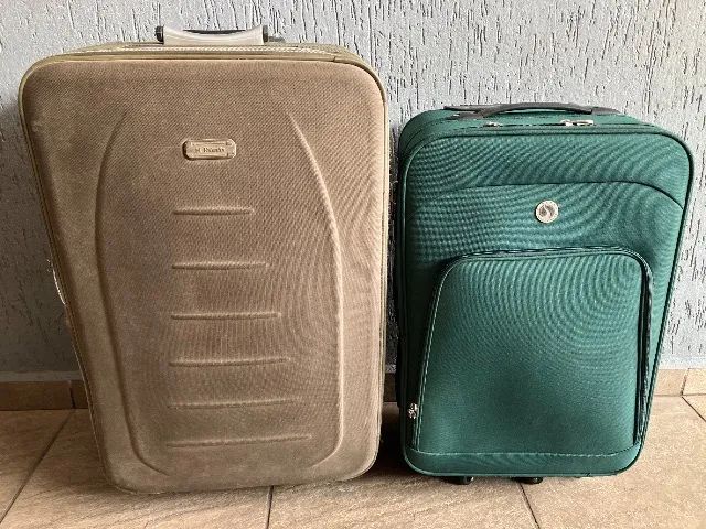 Malas de viagem. Duas pelo preço de uma