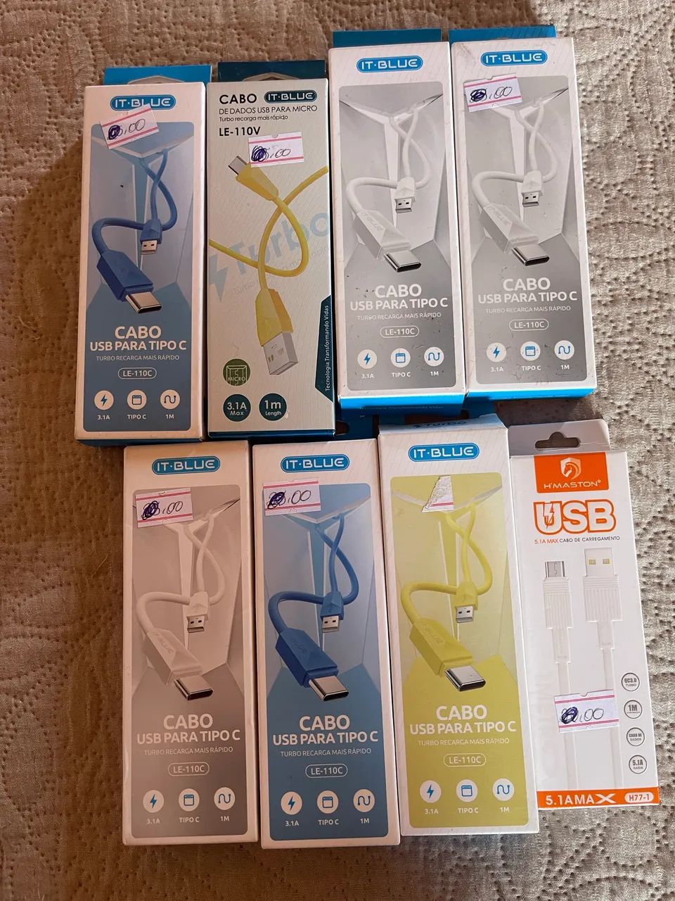 Cabos USB 