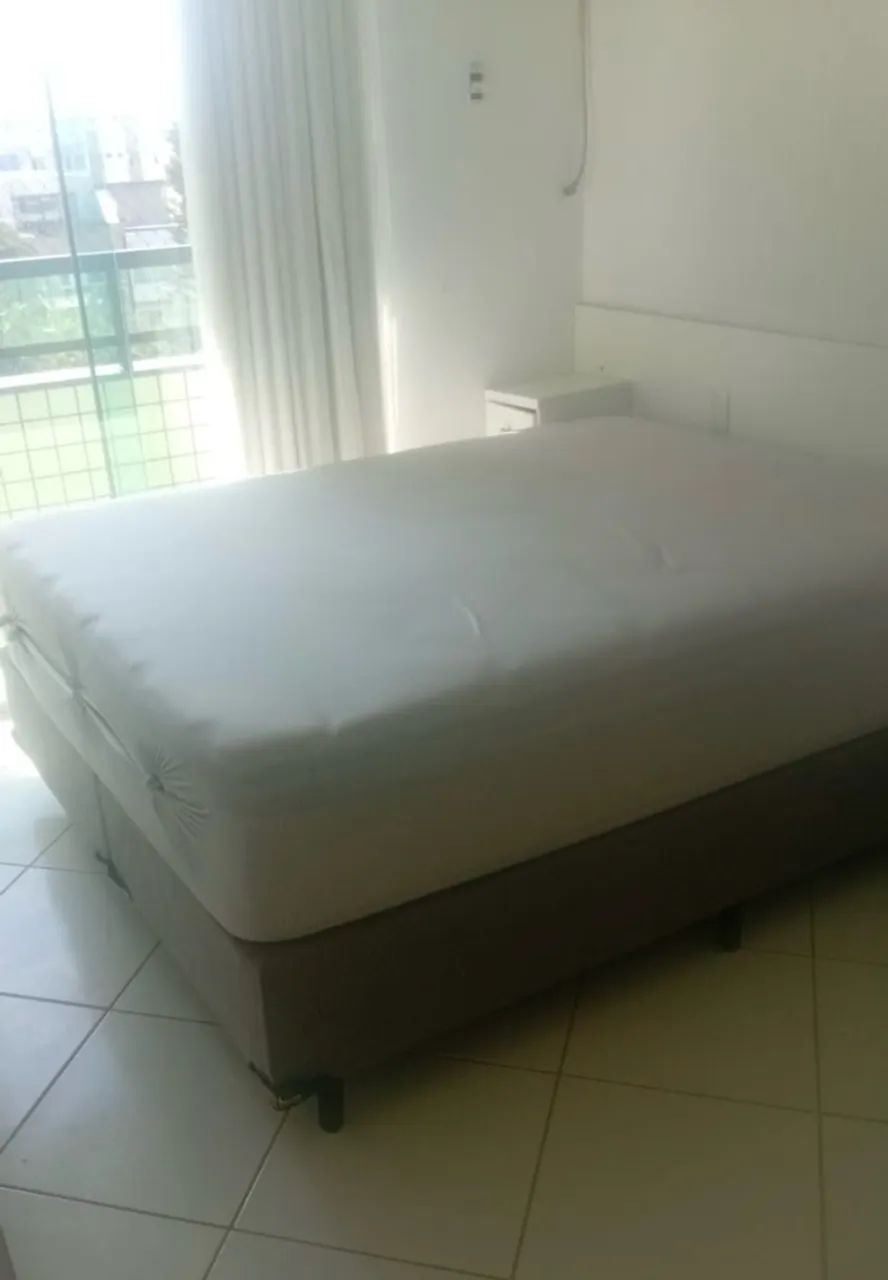 cama QUEEN EXCELENTE QUALIDADE COMPLETA OPORTUNIDADE   - Foto 2