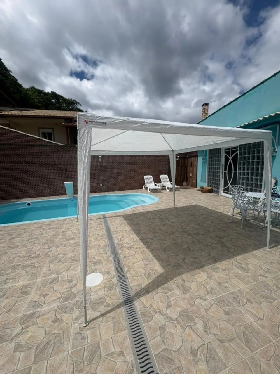 Barraca Praia 3x3 Botafogo Tenda Grande Resistente Camping - Foto 2
