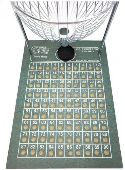 Jogo de bingo completo metal madeira  - Foto 5