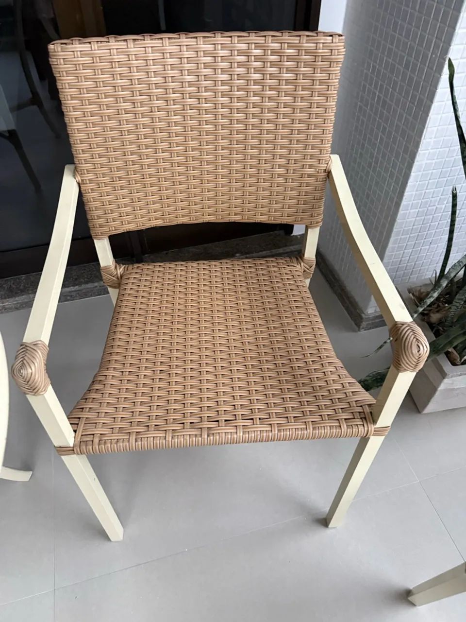 Conjunto mesa e cadeira varanda  - Foto 2