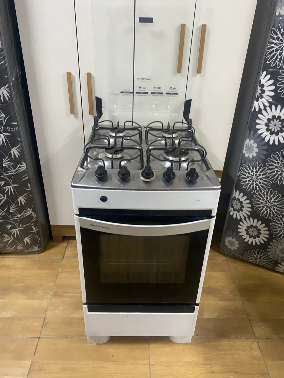 Fogão Brastemp 4 bocas branco funcionando perfeitamente 
