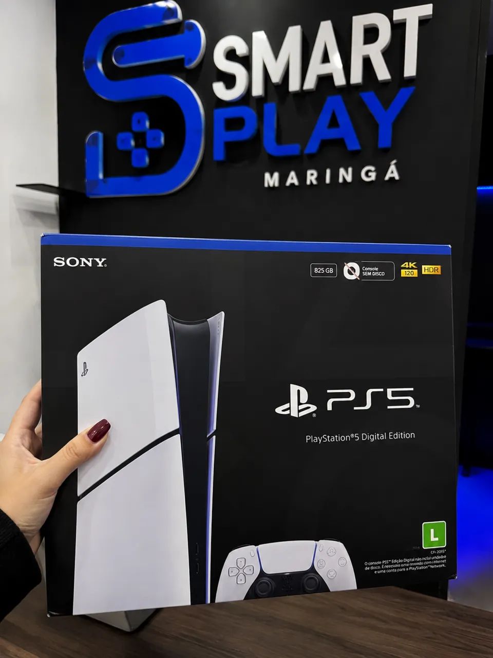 PS5 slim digital NOVO
