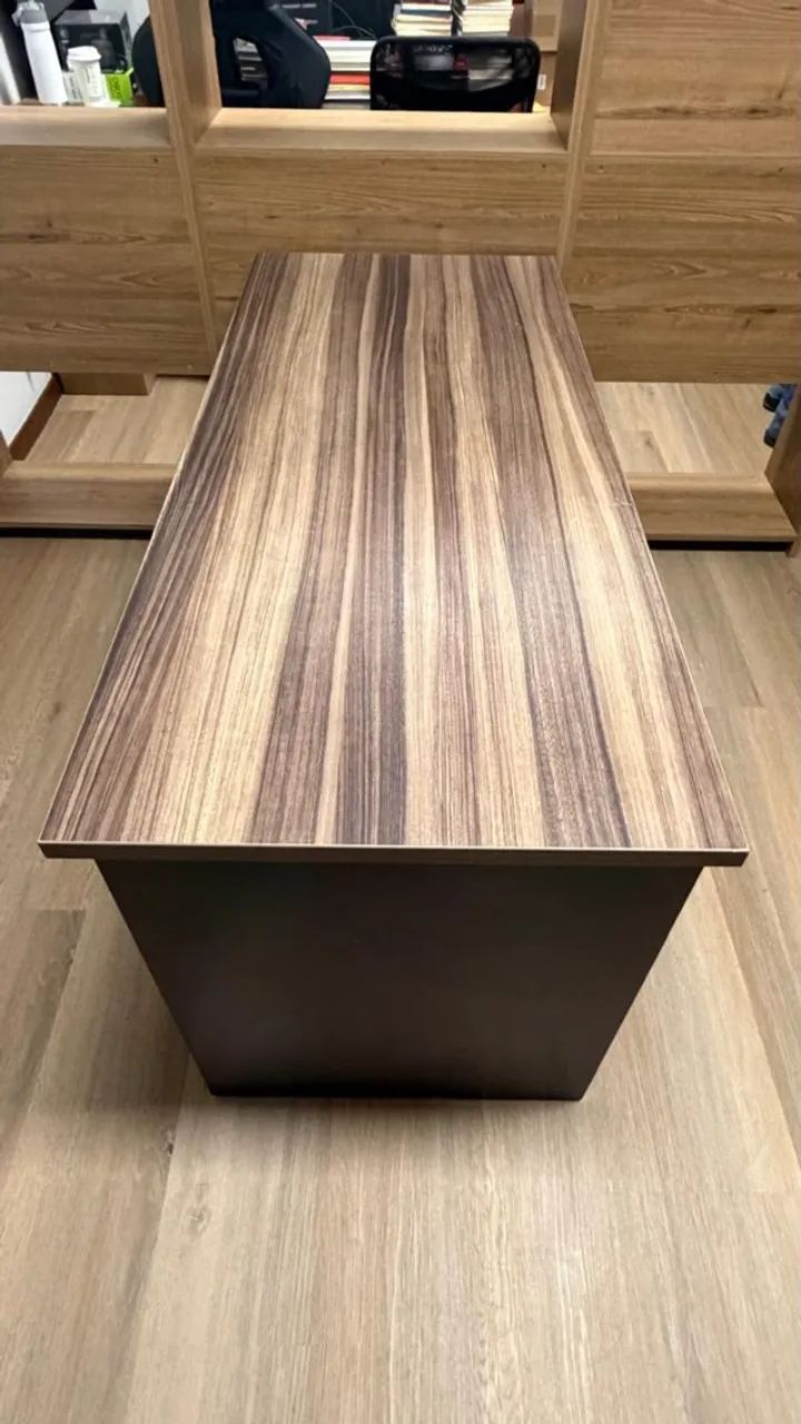 Mesa Escritório com 2 Gavetas - Foto 3