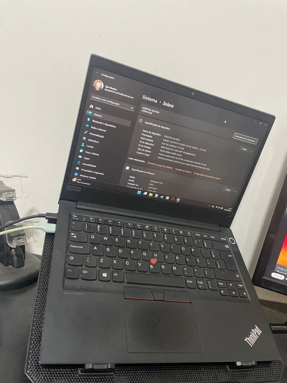 Notebook ThinkPad  - Foto 2