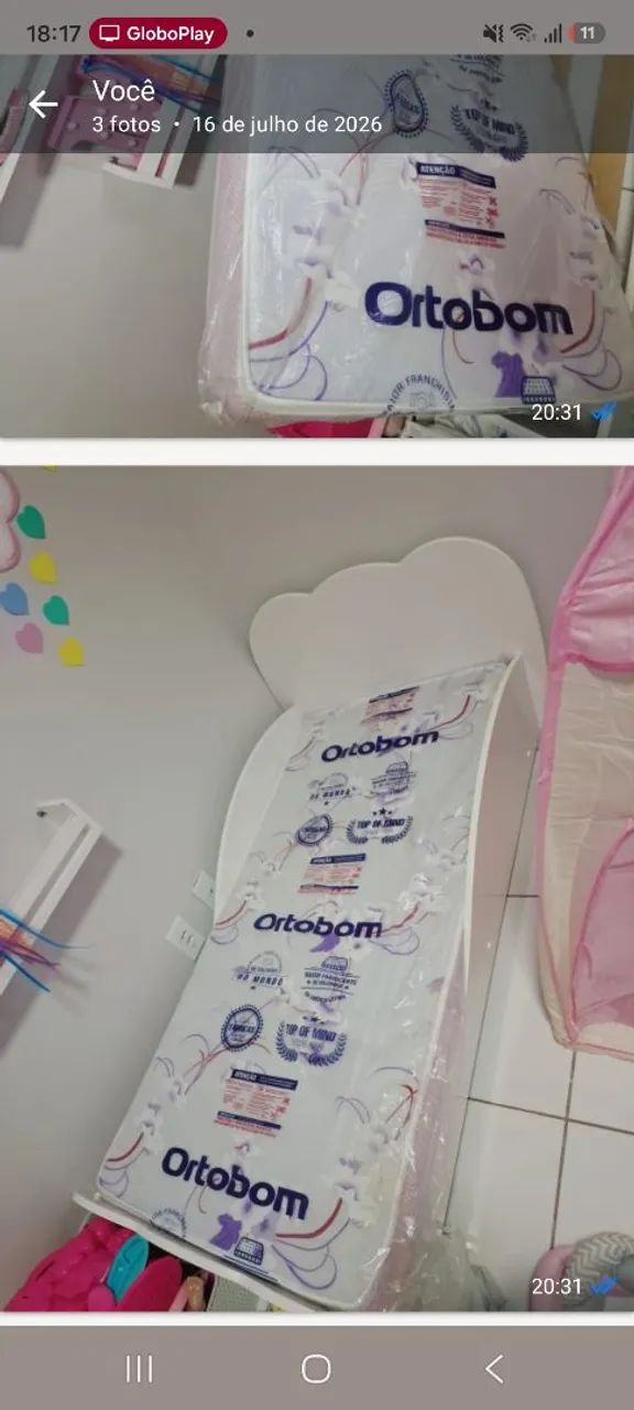 Mini Cama montessori infantil e colchão ortobom  - Foto 3