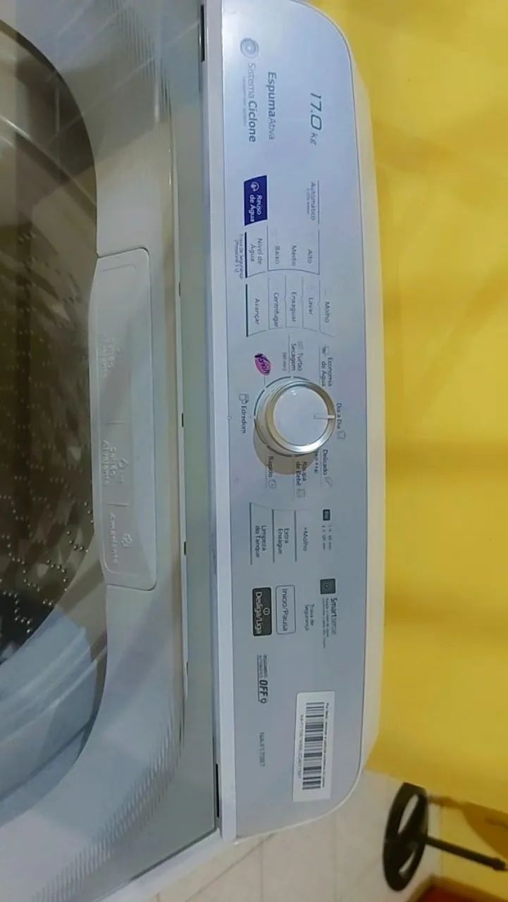 MÁQUINA DE LAVAR PANASONIC 17K NOVA  - Foto 2